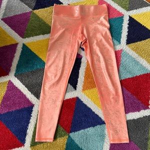 Peach Gold Balayage Leggings